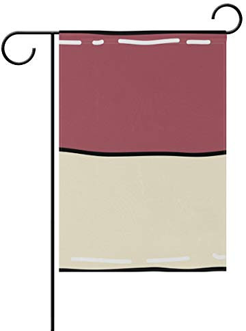 Montoj Monaco Flagge Polyester Gartenflagge doppelseitig bedruckt Multi Muster