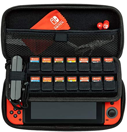 PDP Gaming Deluxe Travel Case Elite Edition: Schwarz&Grey - Nintendo Switch