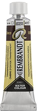 Rembrandt Watercolour Tube 10 ml Transparent oxide umber 417 (05014170)