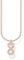 Thomas Sabo Damen Halskette Infinity roségold 925 Sterlingsilber, 38-45 cm Länge