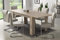 Dmora Ausziehbarer Esstisch, Ausziehbare Konsole, Moderner Tisch mit Auszug, 140 / 200x88h75 cm, Farbe Ulme hell