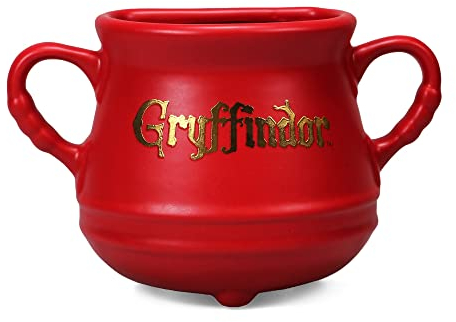 Half Moon Bay Blumentopf für die Wand - Harry Potter Kessel von Gryffindor Pflanztopf - Harry Potter Fanartikel - Offizielle Lizenz