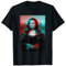 Mona Lisa Glitch Leonardo da Vinci Shirt Tshirt Kunstdruck T-Shirt