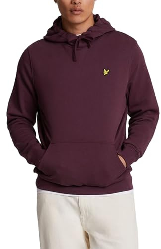 Lyle & Scott Mid Layers Pullover Hoodie Z562 Burgundy, M
