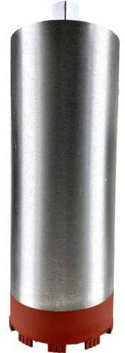 ESD TOOLS Couronne de forage diamantée avec segment turbo, foret avec emmanchement 1 1/4 et longueur utile 400 mm | Ø 132 mm et adaptateur SDS Max