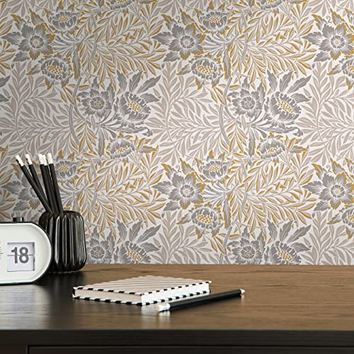 A.S. Création Architects Paper Art of Eden 390583 Non-Woven Floral Wallpaper 10.05 m x 0.53 m Made in Germany