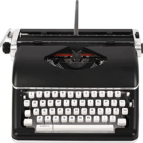 Kreative Retro-Schreibmaschine, Manuelle Vintage-Schreibmaschine, Vintage-inspirierte Funktionale Wohnkultur, Für Freies Schreiben, Kreatives Schreiben Und Ideal Für Briefe