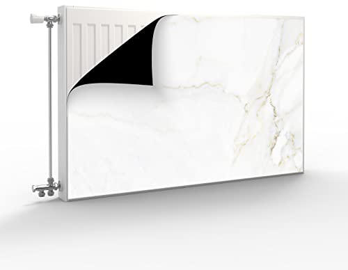 Primus Print Heizkörperverkleidung Heizkörperabdeckung magnetisch (Marmoroptik, 120x60 cm)
