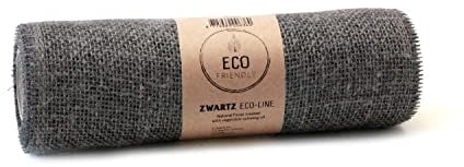 Juteband, Tischläufer, Soft Jute, Natur/Farbig 30 cm breit, 5 m Rolle | Tischband Deko Hochzeit rustikal Natur/Farbig (taupe)