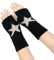 YAMEIZE Y2K Fingerlose Stern Gedruckt Handschuhe Gestrickt - für Damen Herren Autumn Winter Warme Handschuhe Kleidung gestrickt Outdoor Fahren