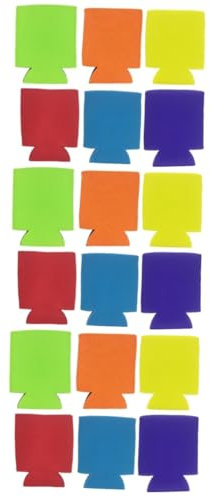 MAGICLULU 18 Stk kann Cup-Hülse dosenabdeckung bierkühler zapfanlage Trinkflaschenhülle flaschen verschluss bierkühlerstab dosenkühler Schüttgut Getränke einstellen Bierdose Cup-Sets