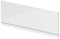 Balterley Front Bath Panel Covering with Plinth 1600mm, MDF Bath Panels White, Straight Front Bathroom Panels for Bathtub, Water Resistant Side Panel for Bathroom Baths and Soaking Tubs (White)
