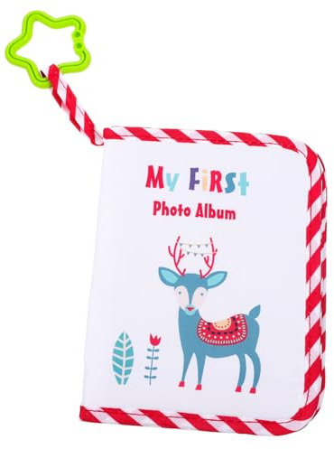 ibasenice Fotoalbum Für Kinder Mein Erstes Fotobuch Hochzeitsfotoalben Foto-erinnerungsbuch Cartoon-tieralbum Fotoalbumbuch Bildertasche Fototaschen Puzzle Geburtstagsgeschenk Polyester