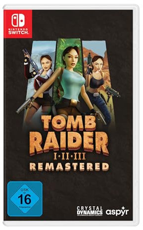 Tomb Raider 1-3 Remastered Starring Lara Croft - Switch