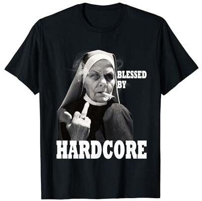 Techno Nonne Hardcore Gabber T-Shirt