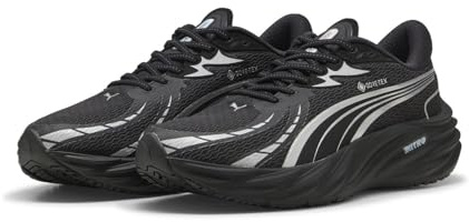 Puma Velocity Nitro 4 GTX Laufschuhe Neutralschuh Herren schwarz - puma Black-puma Silver 44,5