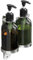 Distributeur de savon mural, porte-distributeurs de savon, bouteilles de savon de douche, distributeur de savon manuel mural avec support, distributeurs de gel douche à recharge facile for la décorati
