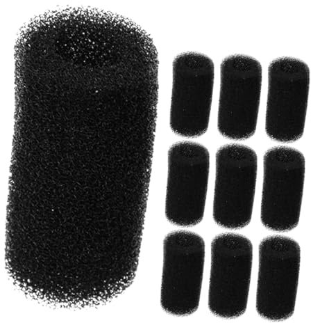 PHENOFICE Éponge Compatible avec Les Couvercles Daquarium pour Piscine 10 Pièces Pré-Rouleau Déponge