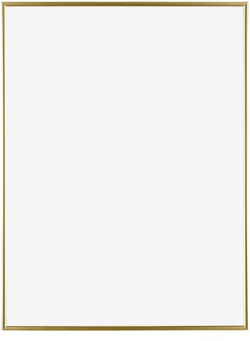 Dutch Frame Factory - Bilderrahmen 60x80 cm - Gold - Bilderrhamen aus Kunststoff mit Antireflex Kunstglas - Fotorahmen 60x80 cm - Easy