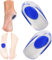 1 Paire Talonnettes en Gel, Talonnette Epine Calcaneenne,Semelle Silicone Orthopédique,Fasciite Plantaire Coussinets pour Talon Gel, taille 40-46