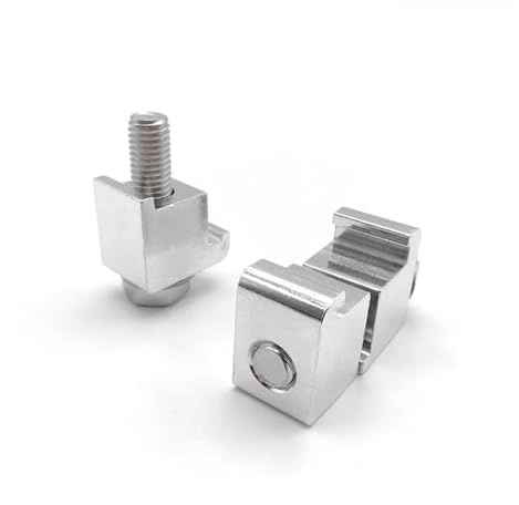 1pc Doppel-Bremssattel M12 C-Typ Bremssattel Bolzen Doppel Haken Karte Flansch Blind Platte Vakuum Armaturen