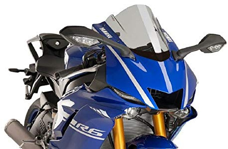 Puig 9723N Z-Racing Windscreen optimised aerodynamics, Black