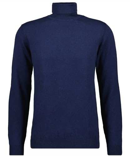 RAGMAN Herren Pullover mit Rollkragenpullover (DE/NL/SE/PL, Alphanumerisch, XL, Regular, Regular, Marine-070)