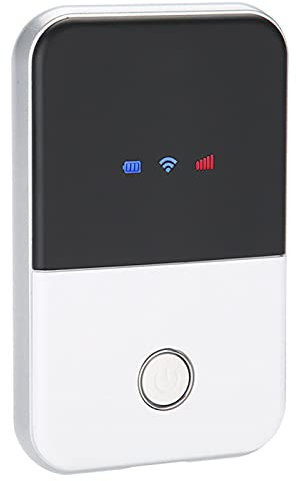 Garsent Mobile 4G Router, 4G LTE Wireless Router WiFi Box, 4g Router with SIM Slot, Mobile Broadband Router, Portable Privacy Hotspot, WiFi Connect Up to 10 Devices,150Mbps