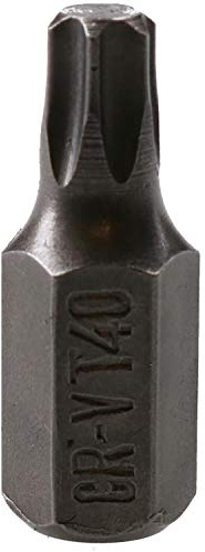 AB Tools T40 Torx Star Bit 30mm Length 10mm Shank Chrome Vanadium Hardened Tip Cr-V