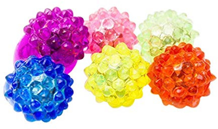 TOYANDONA 20 unids luz LED para arriba anillos de dedo jalea anillos iluminan juguetes para niños fiesta de cumpleaños favores suministros juguetes patrones mixtos