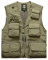 FEOYA Weste mit Taschen Herren Safari Weste Herren Sommer Outdoor Weste Herren Jagdweste Männer Atmungsaktiv Anglerweste Arbeitsweste Herren Freizeitweste Große Größe Fotografie Weste Khaki