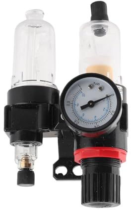 lubrificatore aria compressa + regolatore lubrificatore per compressore olive Regolatore di pressione del filtro dell'aria | Filtro Separatore Acqua Olio Filtro Compressore Aria Aerografo Compresso
