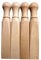 4X Wooden Door Wedge Beech Wood Door Stopper Jammer Pack of 4 Natural BPA and Plastic Free