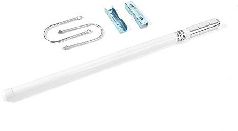 TWAYRDIO Dual-Band-Fiberglas-Mobilfunkantenne, UHF VHF 144/430 MHz GMRS-Basisantenne 15,7 Zoll So239-Anschluss für Amateurfunkgerät-Repeater