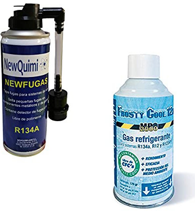 RC Parts - Couvercle anti-fuites + recharge pour climatisation de voiture