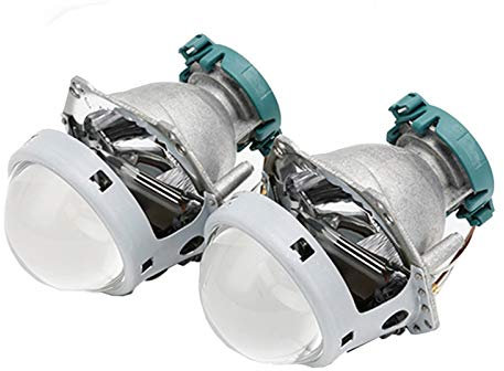 Angel Eyes Metal for HELLA 3R G5 BI Xenon Scheinwerfer Lens D2S Lights Projektor Universal Car Lamp D1S D2H D3S D4S Bulbs Retrofit Scheinwerfer Angel Eyes
