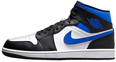 Nike Unisex Basketballschuhe, White/Racer Blue-black, 43 EU