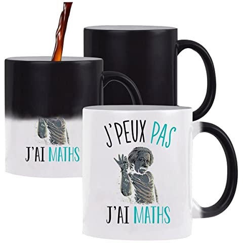 Mug Magique J'peux pas Maths Einstein | Tasse Humour