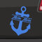 Anker Moin Moin Sticker -6 Größen 21 Farben- Hamburg Sylt Nordsee Matrose Rügen