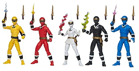 Power Rangers Lightning Collection 5er-Pack Alien Rangers von Aquitar, 15 cm große Action-Figuren