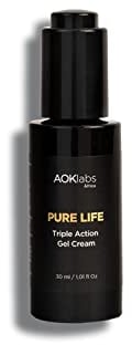 AOKLABS - Augencreme – Augencreme gegen Falten und Augenringe zur Reduzierung feiner Linien unter den Augen Anti-Aging für Damen und Herren – Hyaluronsäure Für alle Hauttypen geeignet – 30 ml