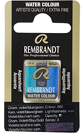 Rembrandt Watercolour Pan Chameleon violet/blue/green 862 (05868621)