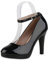 VAN HILL Damen Klassische Pumps Stiletto Schuhe Elegante Lack Absatzschuhe Party Freizeit Abendschuhe 211919 Schwarz Lack 37