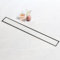 SaniteModar Duschrinne 110cm, Befliesbar Duschrinne mit Siphon Geruchsstop und Haarfilter, Badezimmer Duschablauf Komplettset
