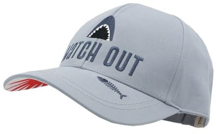 maximo Mini Boy-Cap Shark Klettverschluß 49/-51 hellgrau