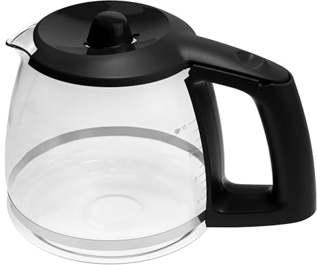 Glaskanne kompatibel mit/Ersatzteil für Bosch 12047147 (=12014695) TKA6A044... ComfortLine Kaffeemaschine