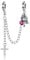 Rimgoris 925 Sterling Silber Charme für Frauen Armbänder Halskette Krankenschwester und Kreuz 5A Cubic Zirconia Valentine Krankenschwester Tag Geschenk Charms für Frauen Mädchen