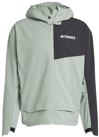 adidas Herren Terrex Multi Soft shell Jacket, silver green/black, 3XL