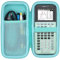 Lebakort Hartschalenkoffer kompatibel mit Texas Instruments TI-84 Plus CE/TI-84 Plus/TI-Nspire CX II CAS/TI-Nspire CX II/TI-83 Plus/TI-89 Titanium/TI-85/TI-86 Farbgrafikrechner (Mint)