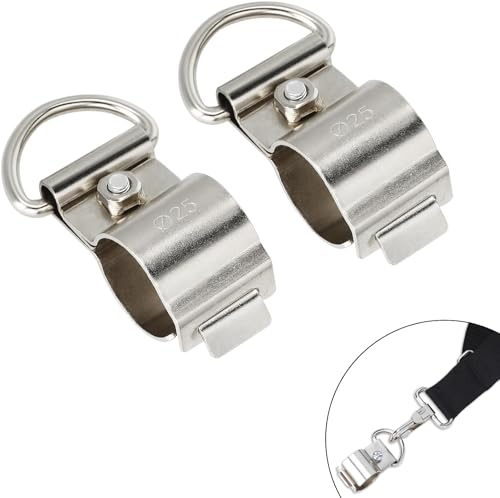 Yweller 2 Stück Schultergurt Trimmer Schaftklemme passend für Motorsense,Freischneider und Kantenschneider,Ersatzschaft Kompatibel mit den meisten Rasentrimmer wie Stihl,Einhell,EGO AP1500 56V usw.